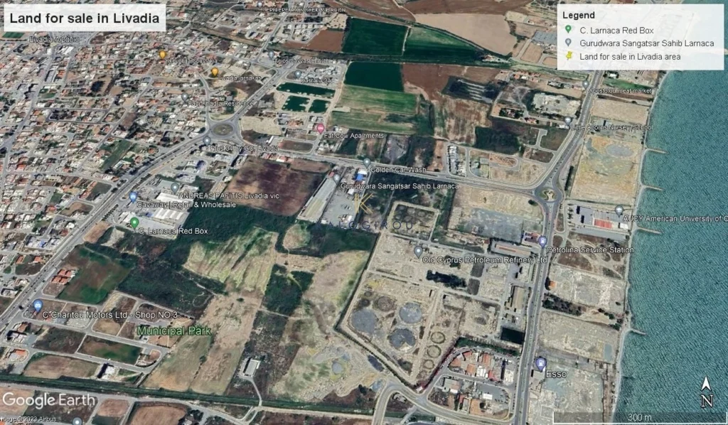 42,828m² Plot for Sale in Livadia Larnakas, Larnaca District