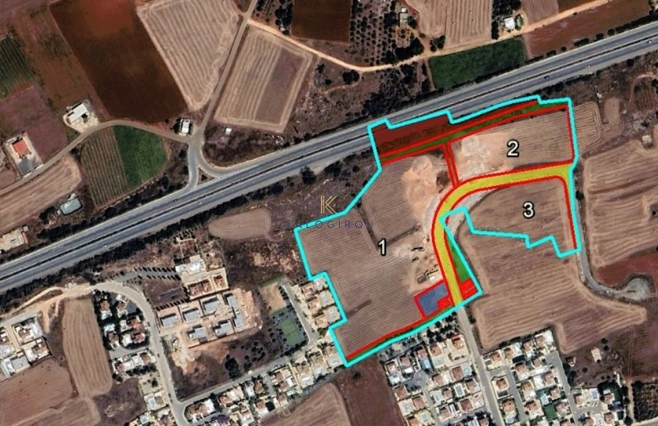 20,627m² Plot for Sale in Agia Thekla, Famagusta District