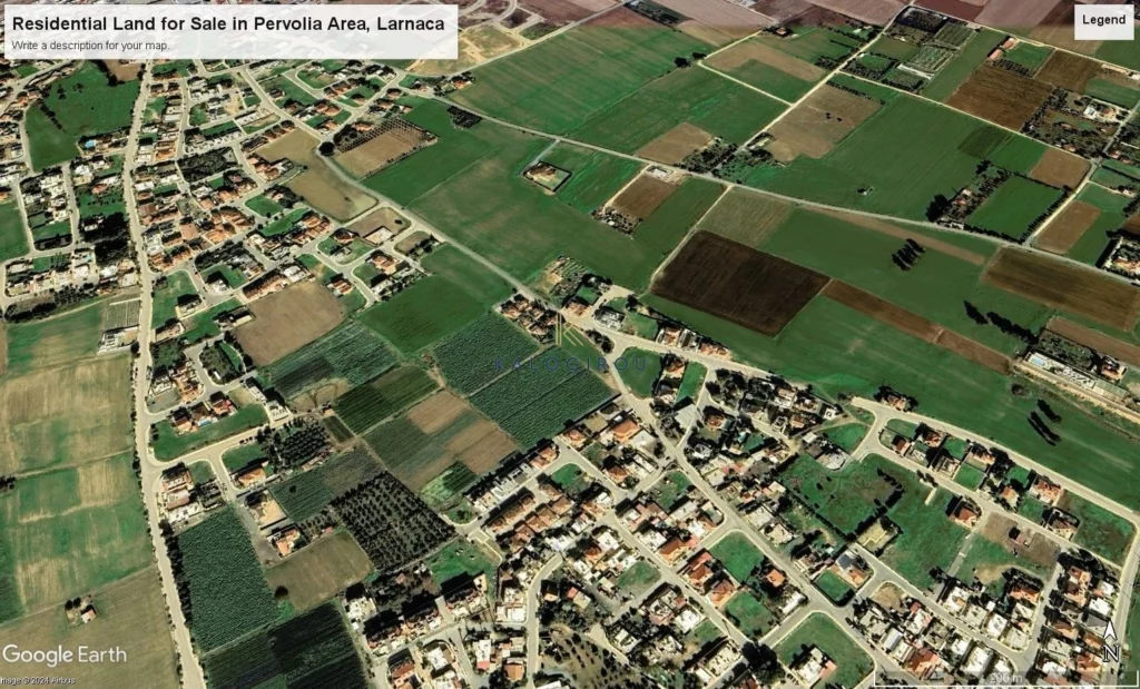 1,910m² Plot for Sale in Pervolia Larnacas