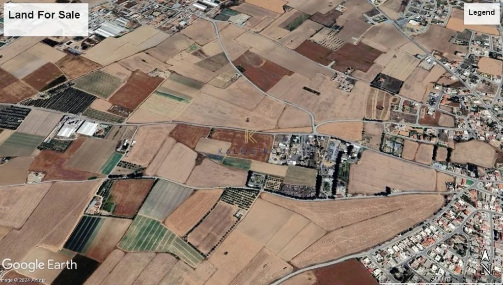 19,399m² Plot for Sale in Dromolaxia, Larnaca District