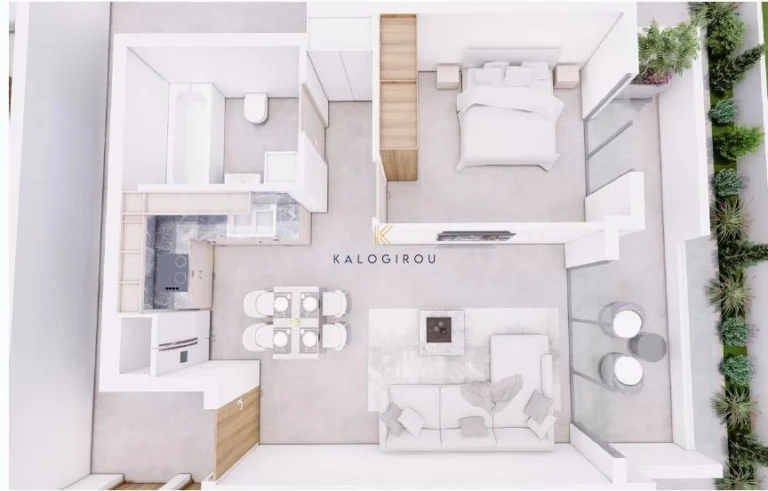 1 Bedroom Apartment for Sale in Frenaros, Famagusta District