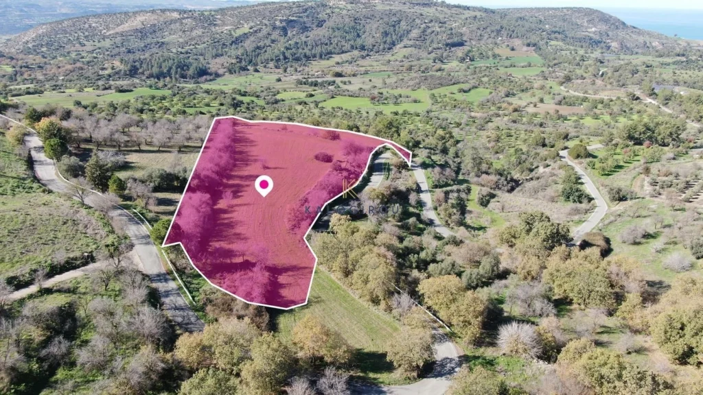 12,877m² Plot for Sale in Lysos, Paphos District