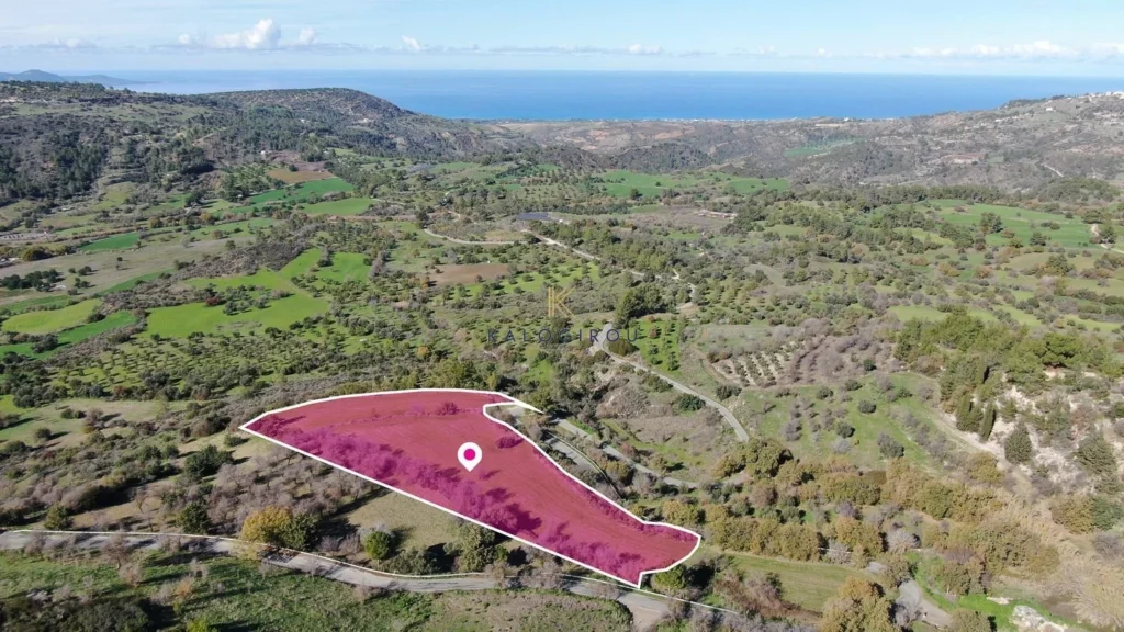 12,877m² Plot for Sale in Lysos, Paphos District