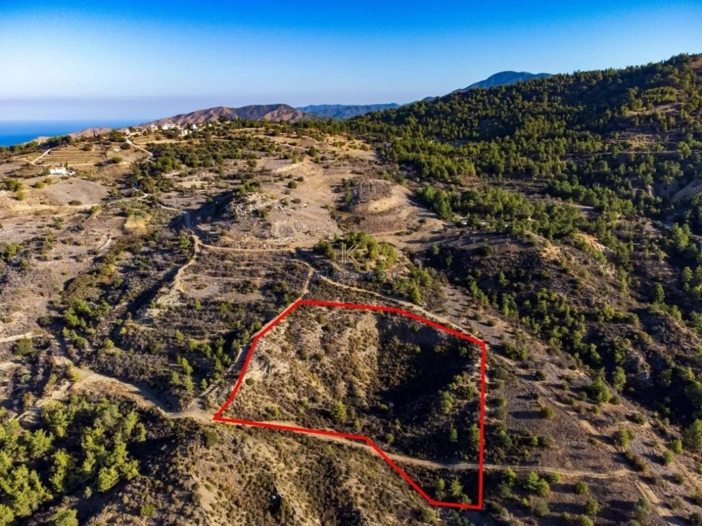 16,389m² Plot for Sale in Kynousa, Paphos District