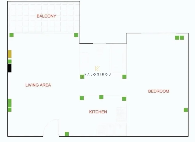 1 Bedroom Apartment for Sale in Larnaca – Chrysopolitissa