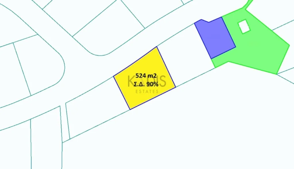 524m² Plot for Sale in Lythrodontas, Nicosia District