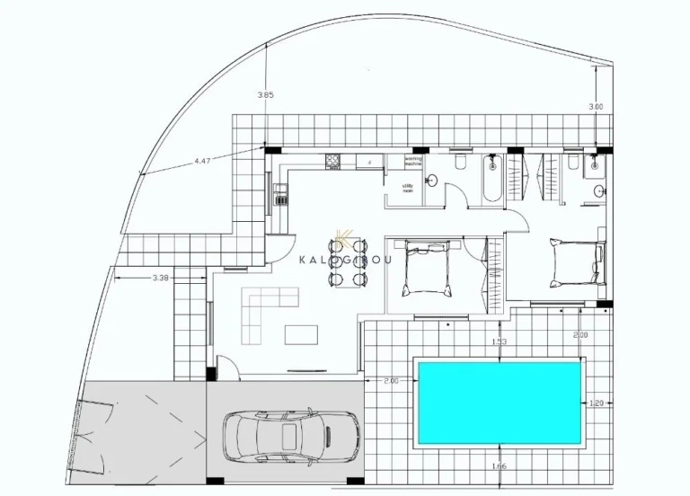 2 Bedroom House for Sale in Frenaros, Famagusta District