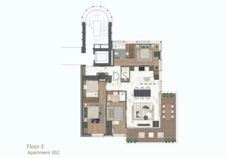 4 Bedroom Apartment for Sale in Agios Tychonas, Limassol District
