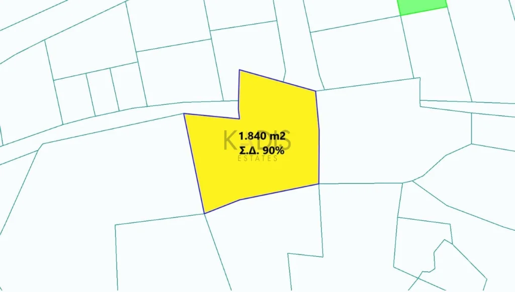 1,840m² Plot for Sale in Lythrodontas, Nicosia District