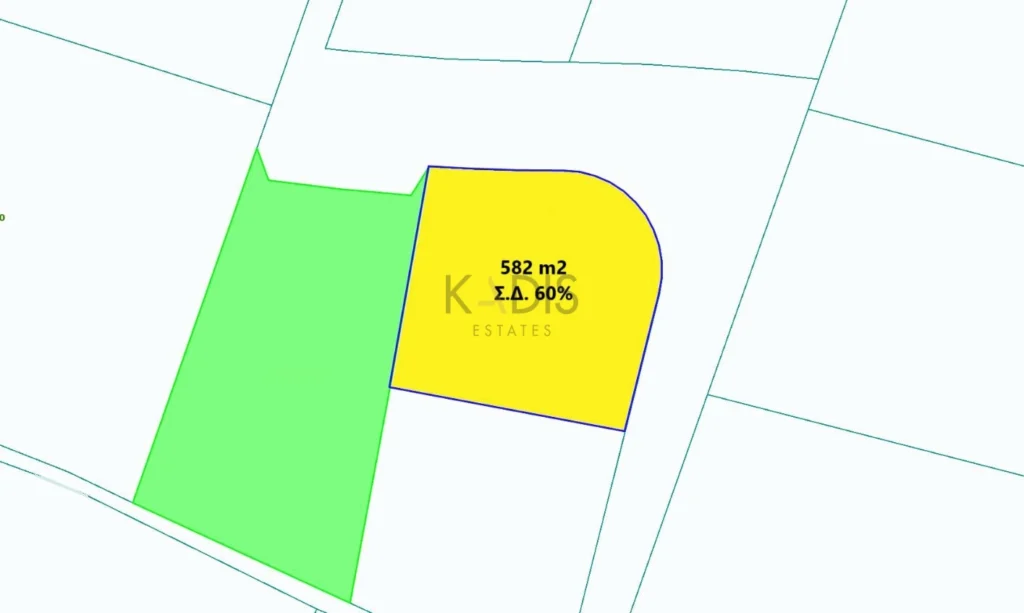 582m² Plot for Sale in Dali, Nicosia District
