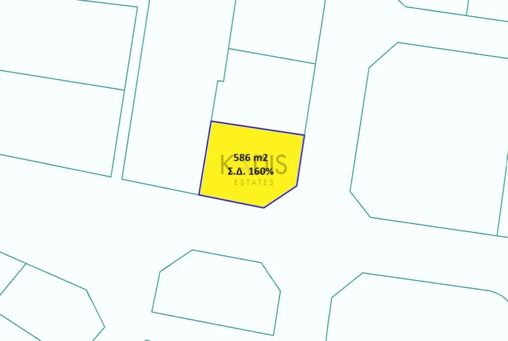 586m² Plot for Sale in Strovolos, Nicosia District