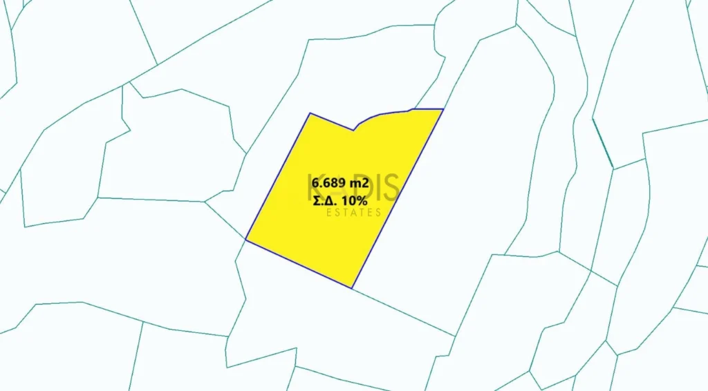 6,689m² Plot for Sale in Kapedes, Nicosia District