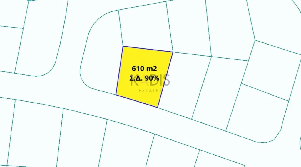 610m² Plot for Sale in Nicosia District