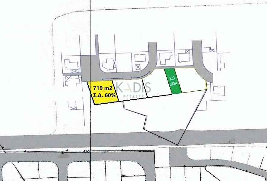 719m² Plot for Sale in Kokkinotrimithia, Nicosia District
