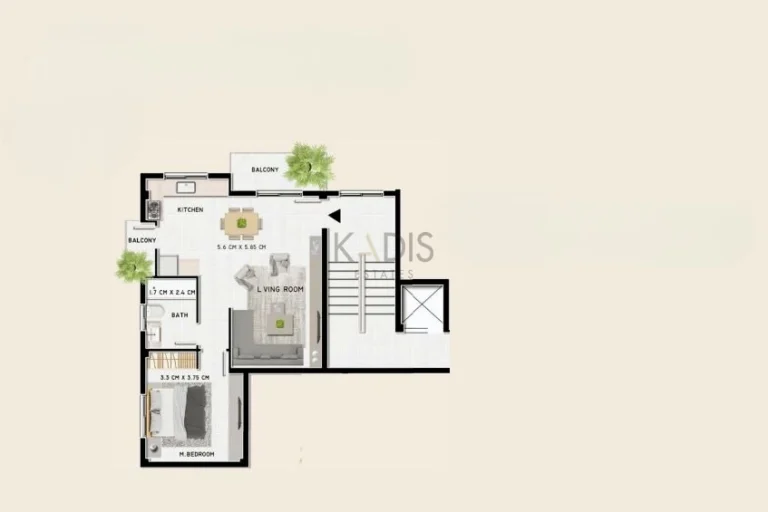 1 Bedroom Apartment for Sale in Larnaca District