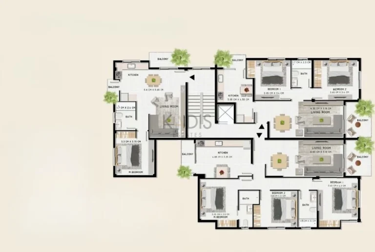 1 Bedroom Apartment for Sale in Larnaca District