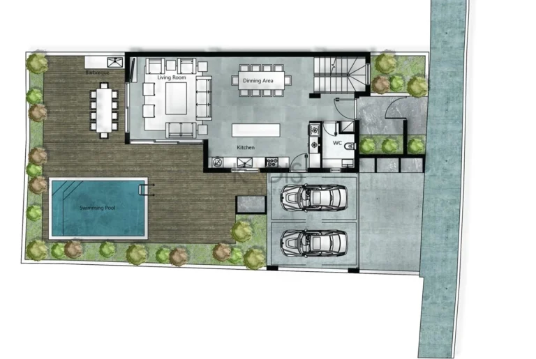3 Bedroom House for Sale in Limassol – Mesa Geitonia