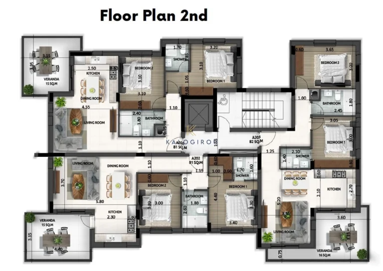 2 Bedroom Apartment for Sale in Larnaca District