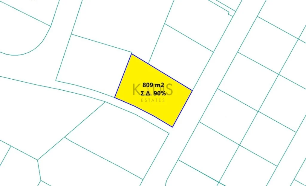 809m² Plot for Sale in Nicosia District