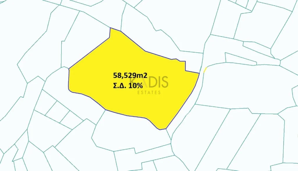 58,529m² Plot for Sale in Agios Theodoros, Larnaca District