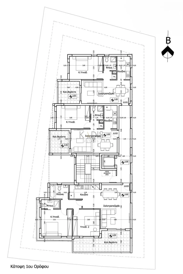 1 Bedroom Apartment for Sale in Nicosia – Kaimakli
