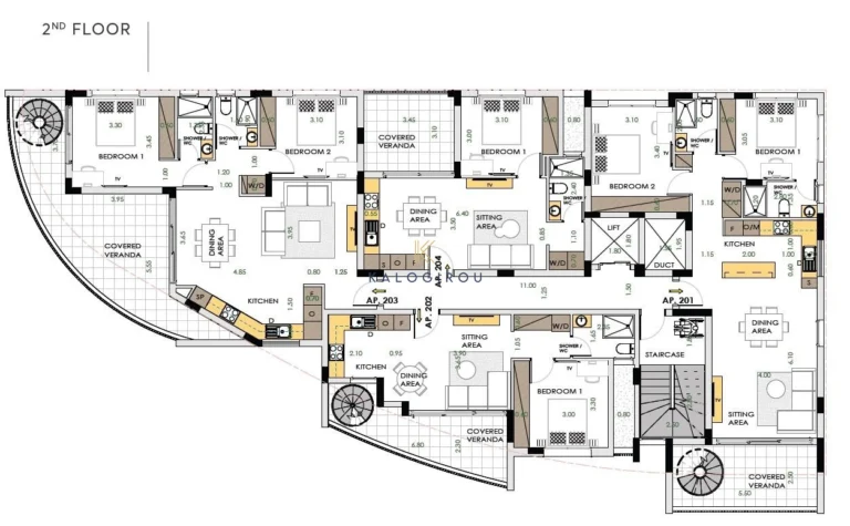 1 Bedroom Apartment for Sale in Dromolaxia, Larnaca District