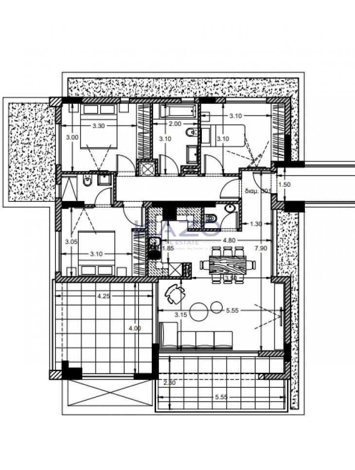 3 Bedroom Apartment for Sale in Limassol District