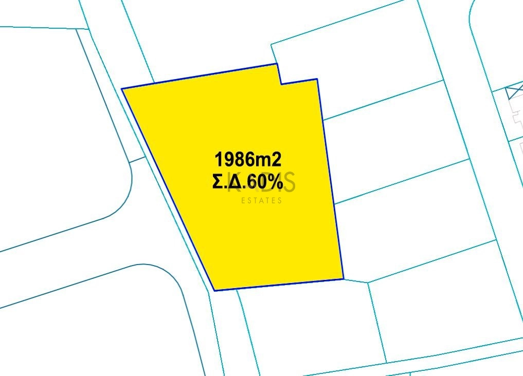 1,986m² Plot for Sale in Limassol District