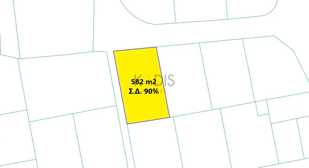 582m² Plot for Sale in Dali, Nicosia District