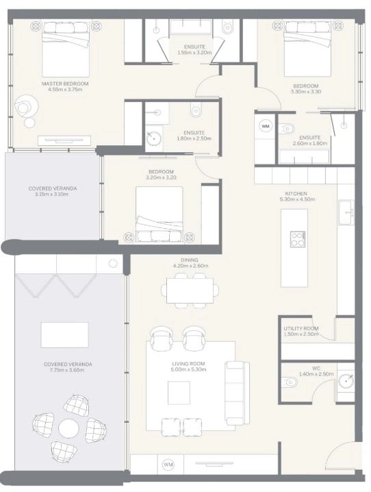 3 Bedroom Apartment for Sale in Paphos District