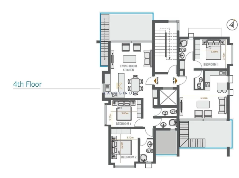 1 Bedroom Apartment for Sale in Larnaca District