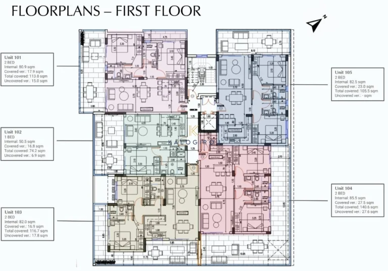 2 Bedroom Apartment for Sale in Larnaca District