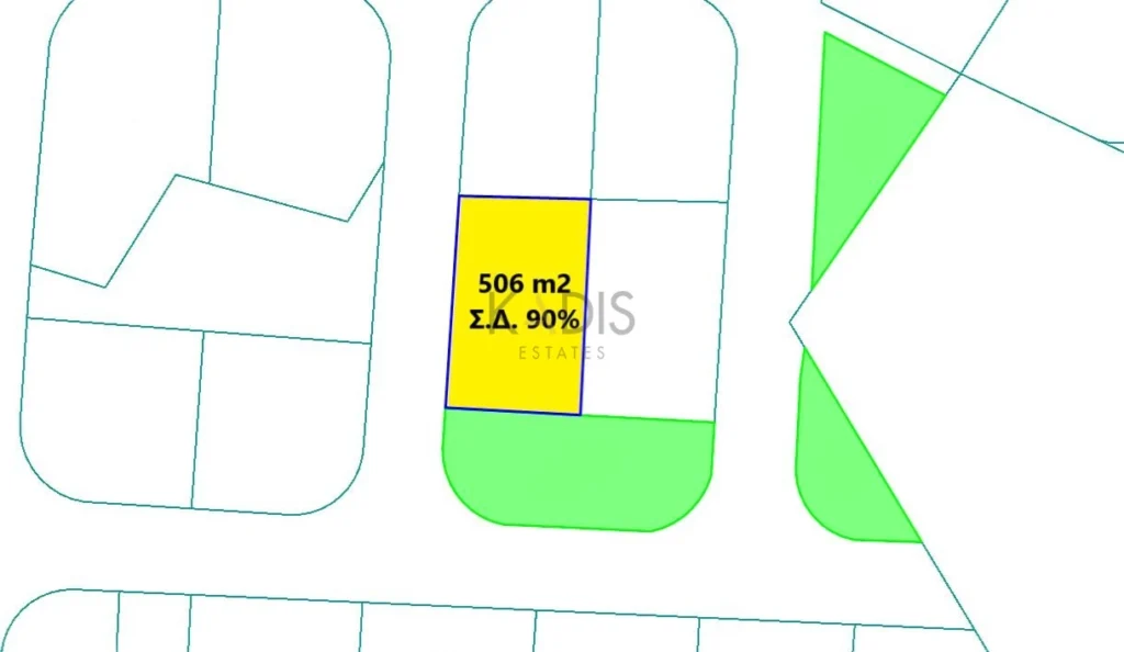506m² Plot for Sale in Dali, Nicosia District