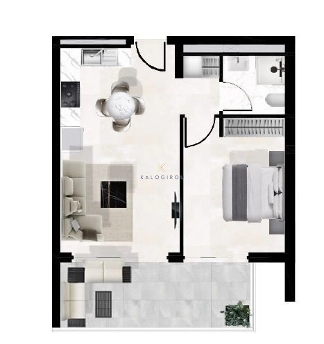 1 Bedroom Apartment for Sale in Larnaca District