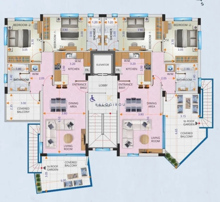 2 Bedroom Apartment for Sale in Livadia Larnakas, Larnaca District
