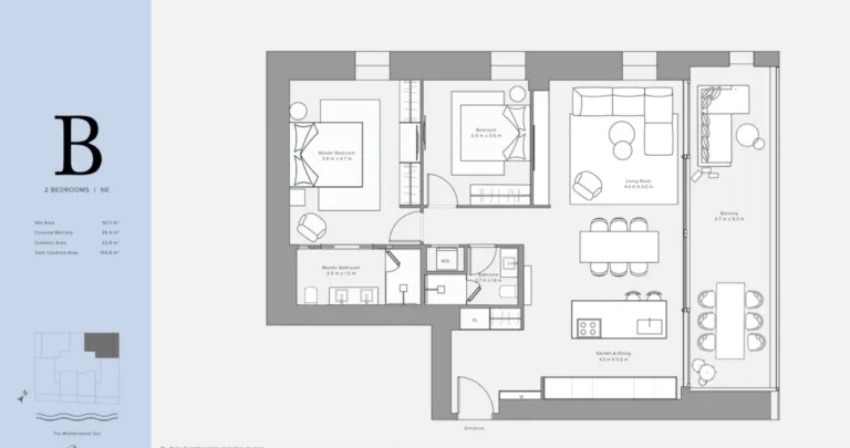 2 Bedroom Apartment for Sale in Mouttagiaka Tourist Area, Limassol District