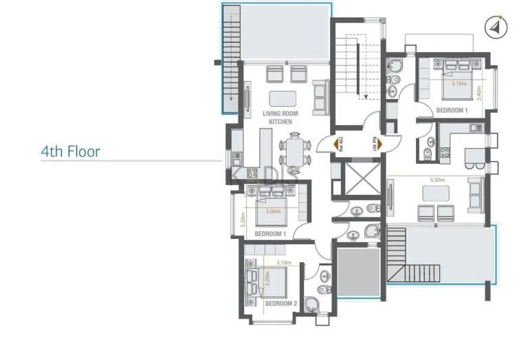 2 Bedroom Apartment for Sale in Larnaca District