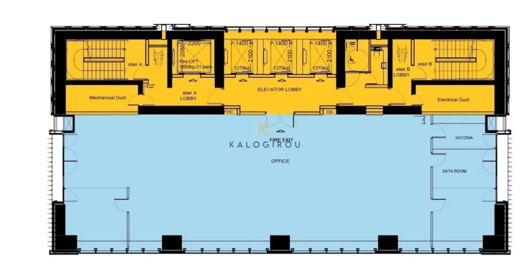 285m² Office for Rent in Limassol – Agia Zoni