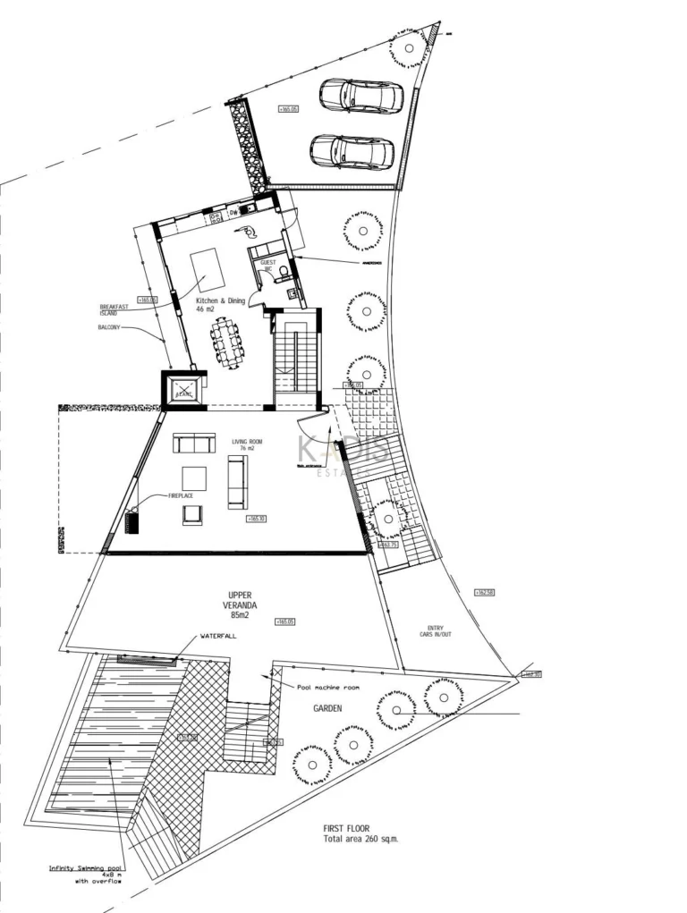 737m² House for Sale in Agios Tychonas, Limassol District