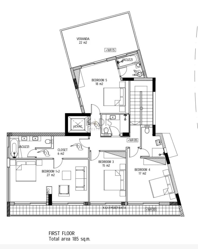 737m² House for Sale in Agios Tychonas, Limassol District