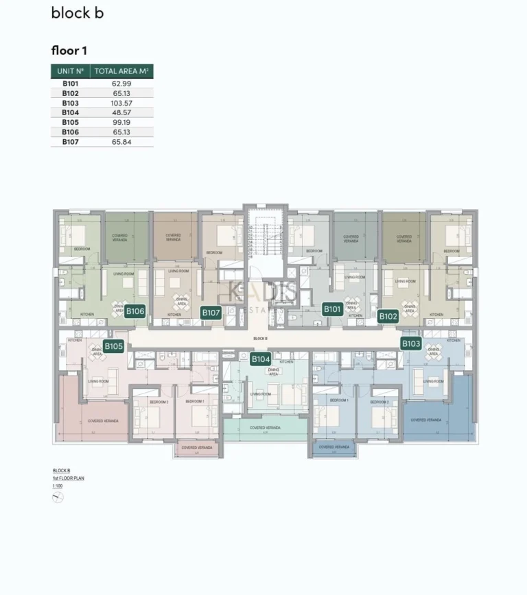 2 Bedroom Apartment for Sale in Limassol – Zakaki