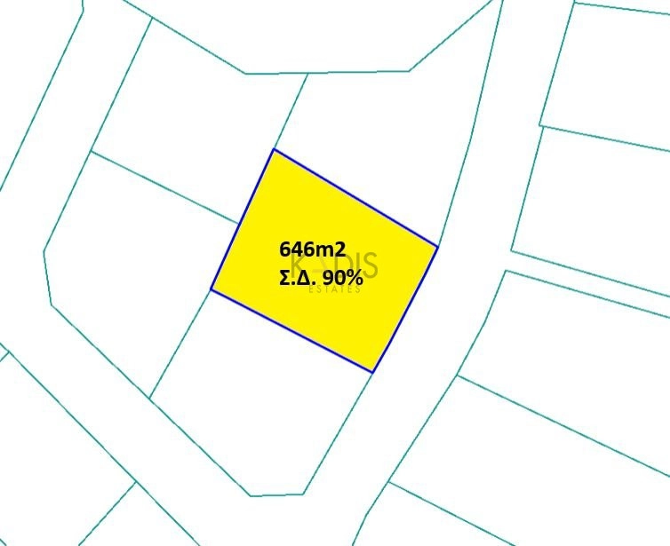 646m² Plot for Sale in Larnaca District