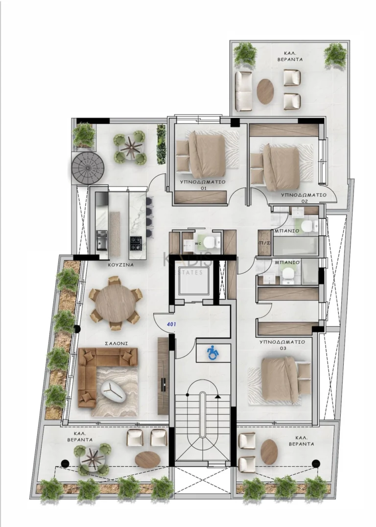 2 Bedroom Apartment for Sale in Limassol – Mesa Geitonia