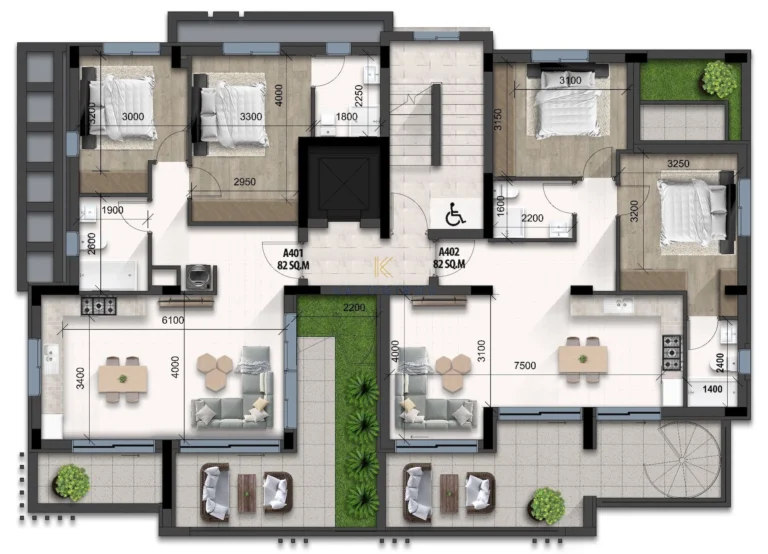 2 Bedroom Apartment for Sale in Drosia, Larnaca District