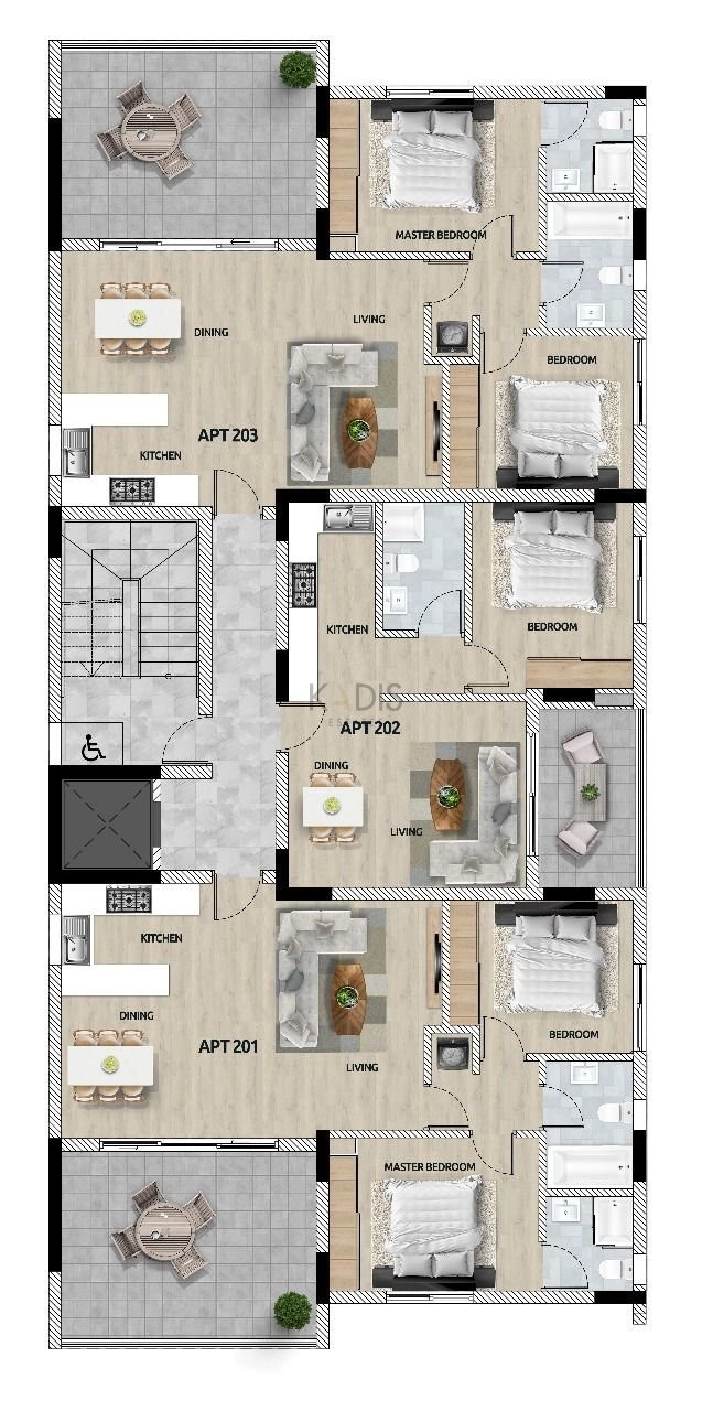 2 Bedroom Apartment for Sale in Aradippou, Larnaca District