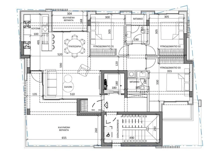 3 Bedroom Apartment for Sale in Limassol – Linopetra