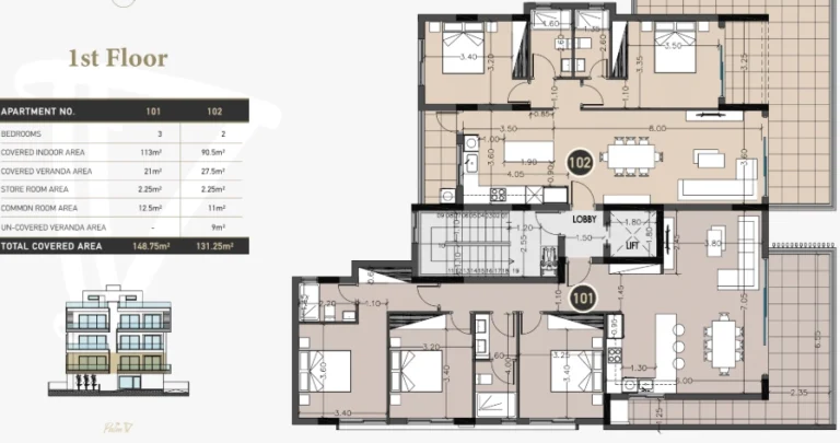 3 Bedroom Apartment for Sale in Germasogeia, Limassol District