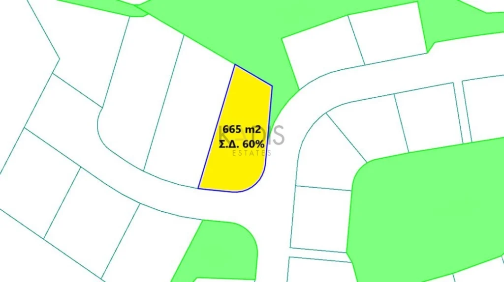 665m² Plot for Sale in Sia, Nicosia District