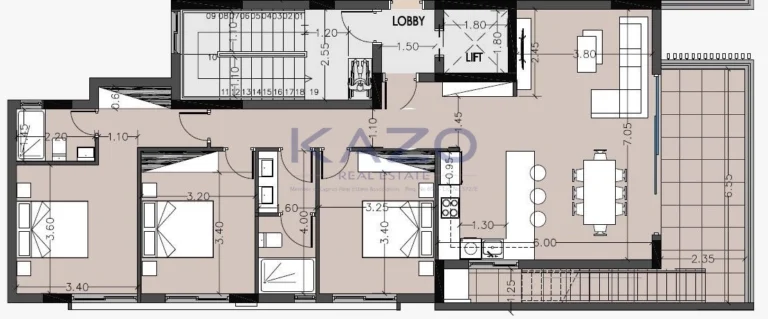 3 Bedroom Apartment for Sale in Columbia Area, Limassol District