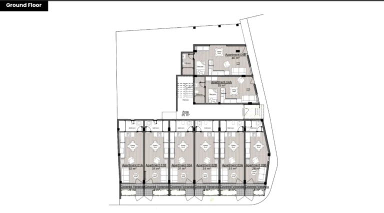 1 Bedroom Apartment for Sale in Limassol – Neapolis